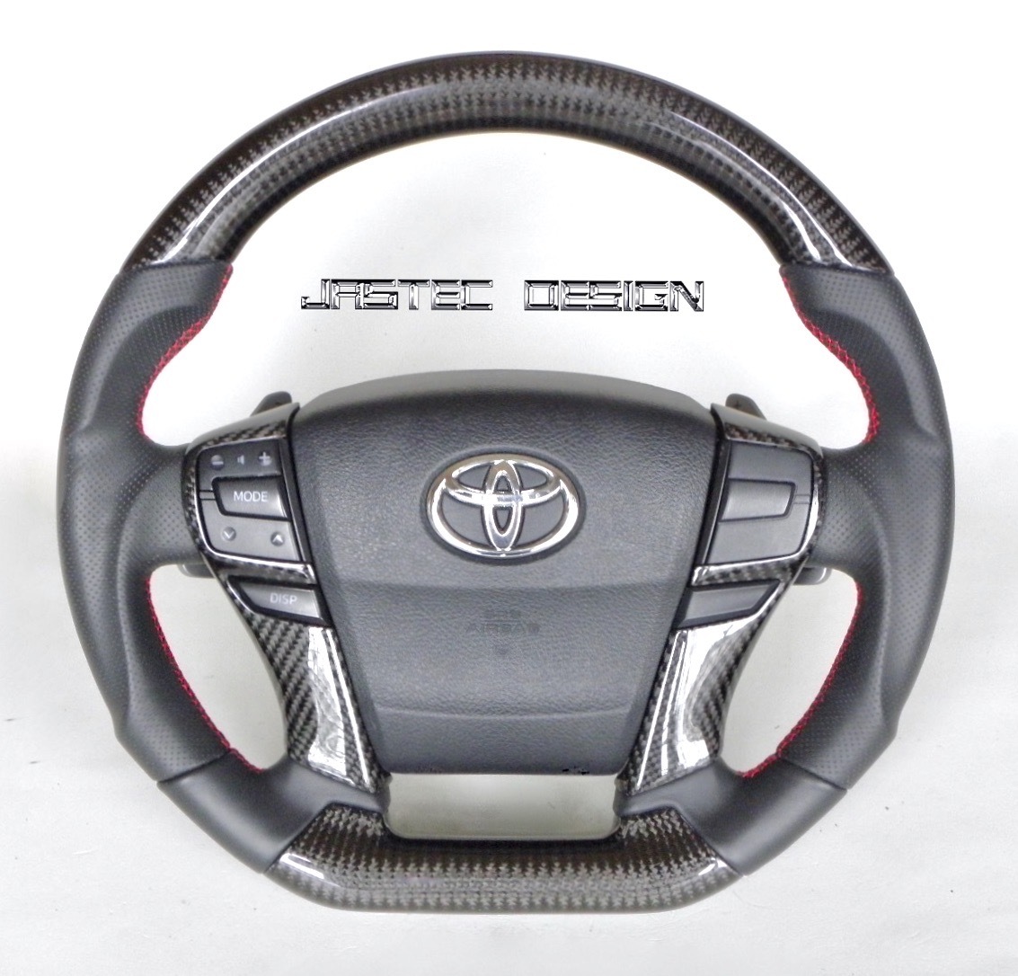 NEW セール 在庫・即納品 限定1本 X130 マークX TOYOTA GRX130 X133 マークX カーボンステアリング by JASTEC DESIGN ジャステック拍卖
