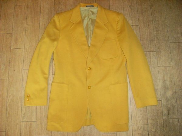 昭和レトロ★日本製★80,90年代★BILLY CASPER ジャケット ブレザー 上着★ホスト マジシャン 紳士 貴公子 パーティー拍卖