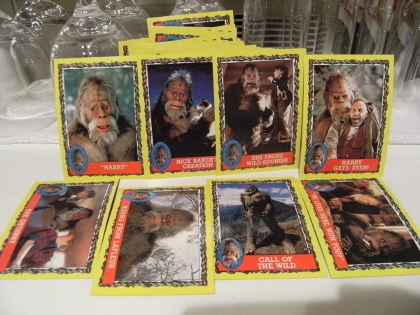 美品★昭和レトロ★80年代★ハリーとヘンダスン一家トレーディングカード 全完了77枚★ビッグフット イエティ雪男 怪物 UMA キングコング拍卖