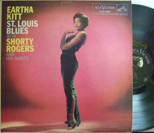 3枚で送料無料【米RCA Victor mono】Eartha Kitt/St. Louis Blues (Shorty Rogers)拍卖