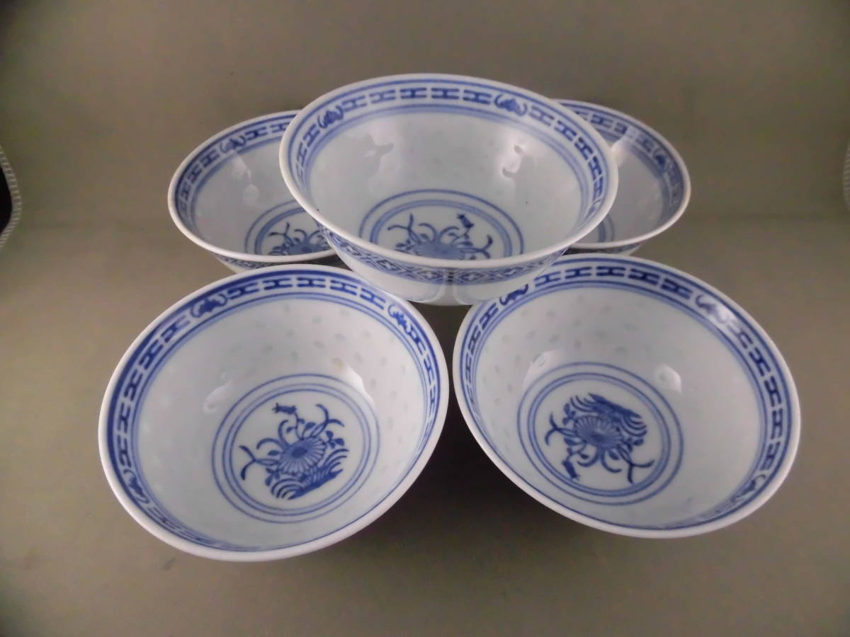 ★煎茶用茶碗★5個セット拍卖