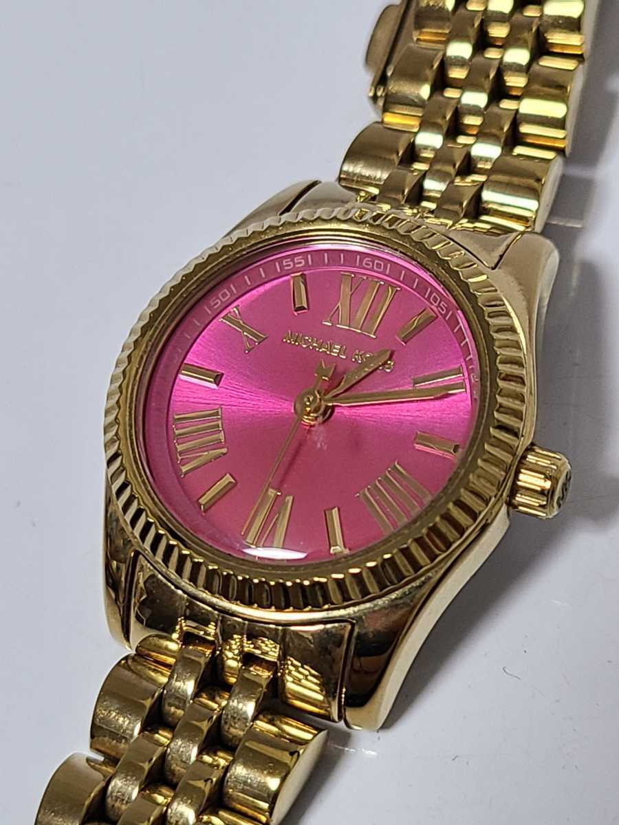 マイケル・コース クォーツレディース用 動作確認済み!。拍卖