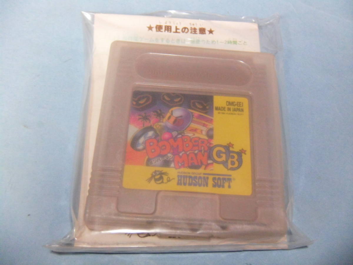 【 送料無料 】▼GB 【ボンバーマンGB 説明書付き】BOMBER MAN拍卖