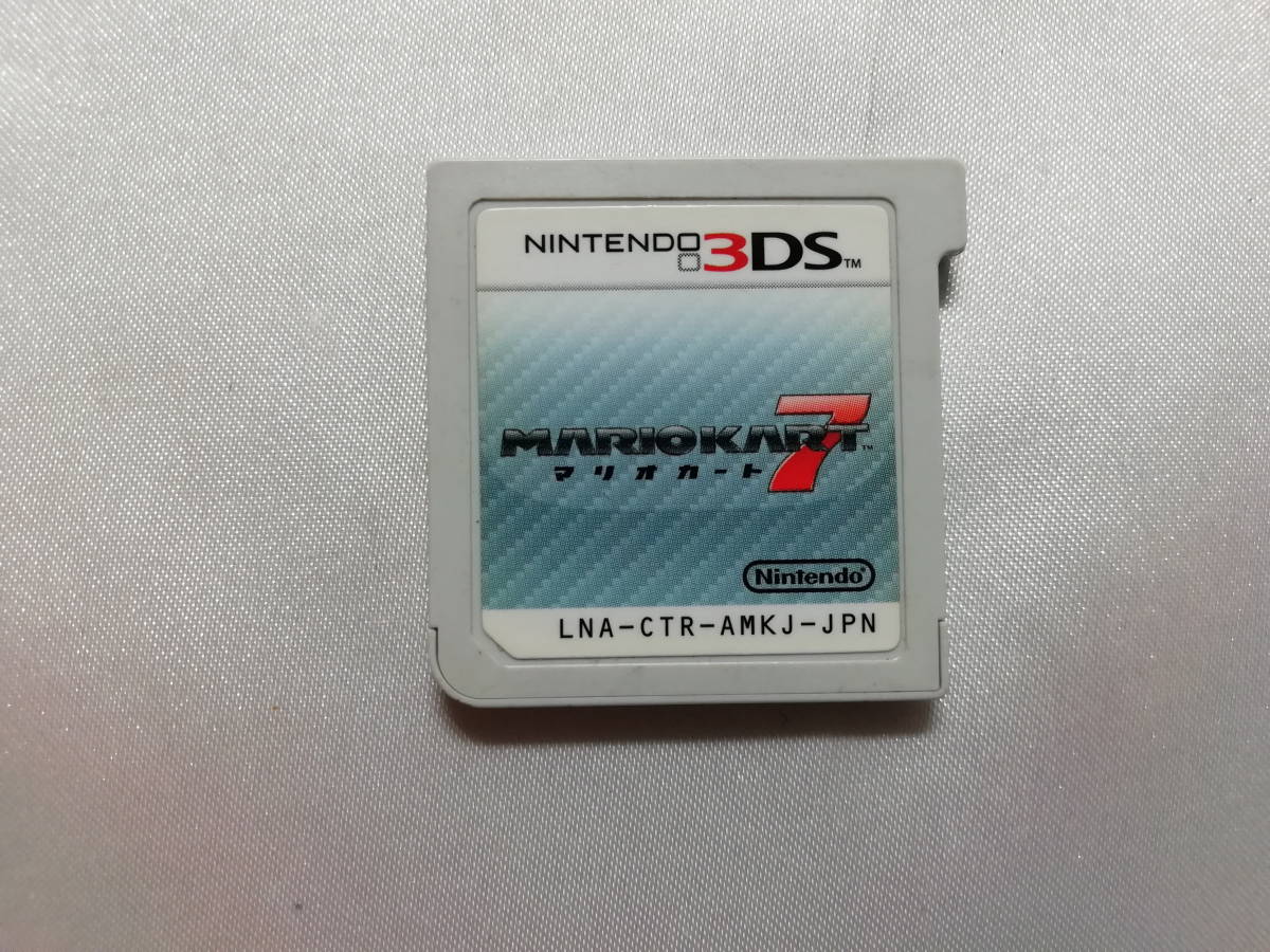 中古品/欠品有り ニンテンドー3DSソフト マリオカート7 箱説欠品拍卖