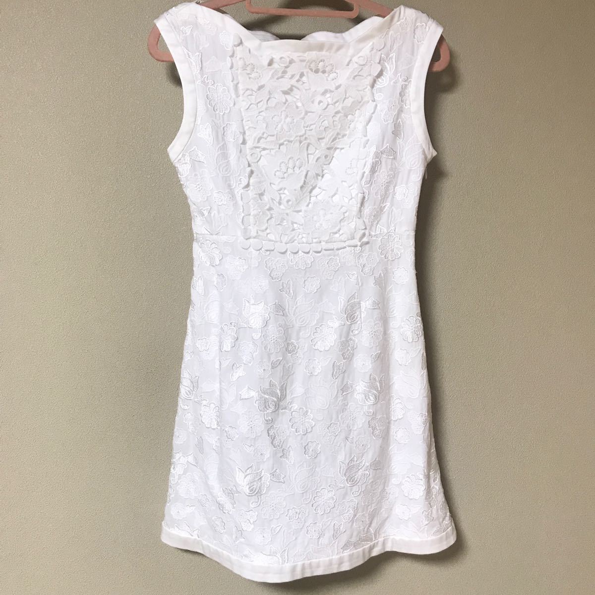 JILLSTUAR ジルスチュアート コットンレースワンピース拍卖