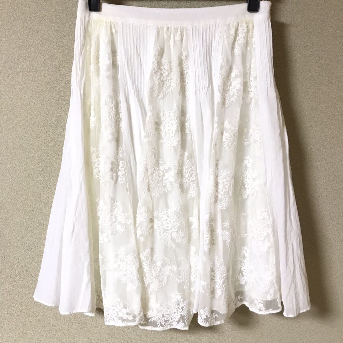 JILLSTUART ジルスチュアート コットンレーススカート拍卖