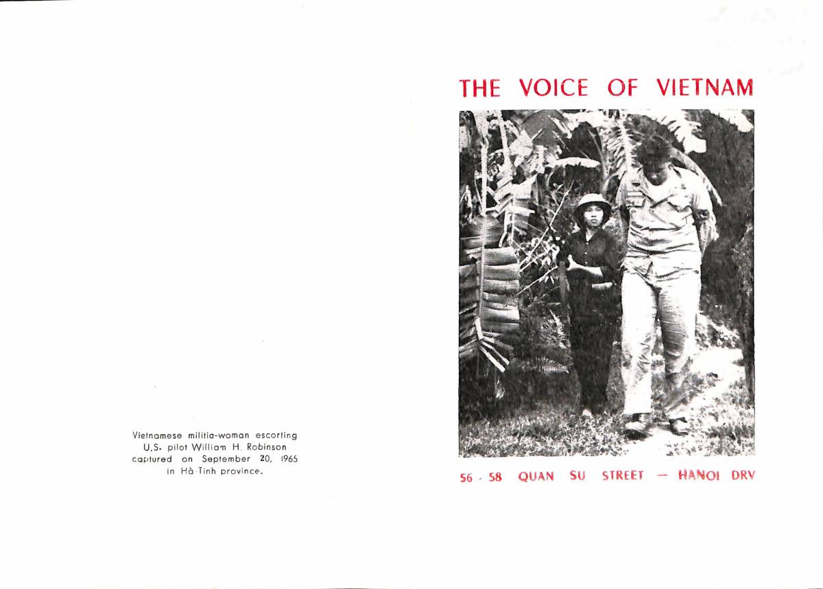 BCL★入手困難★希少ベリカード★ベトナムの声★VOICE OF VIETNAM★旧北ベトナム★1968年 拍卖