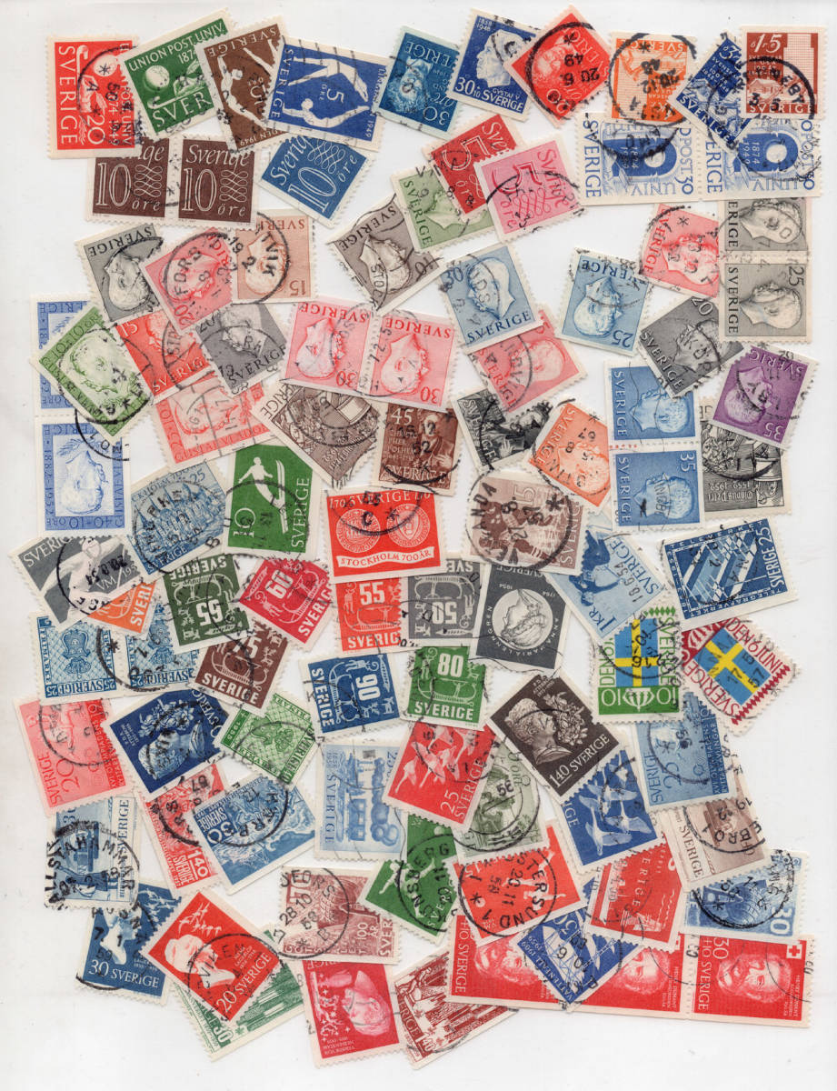 -★★ スウェーデン - 郵便切手 - Sweden Stamps ★ 送料無料  ★★-拍卖