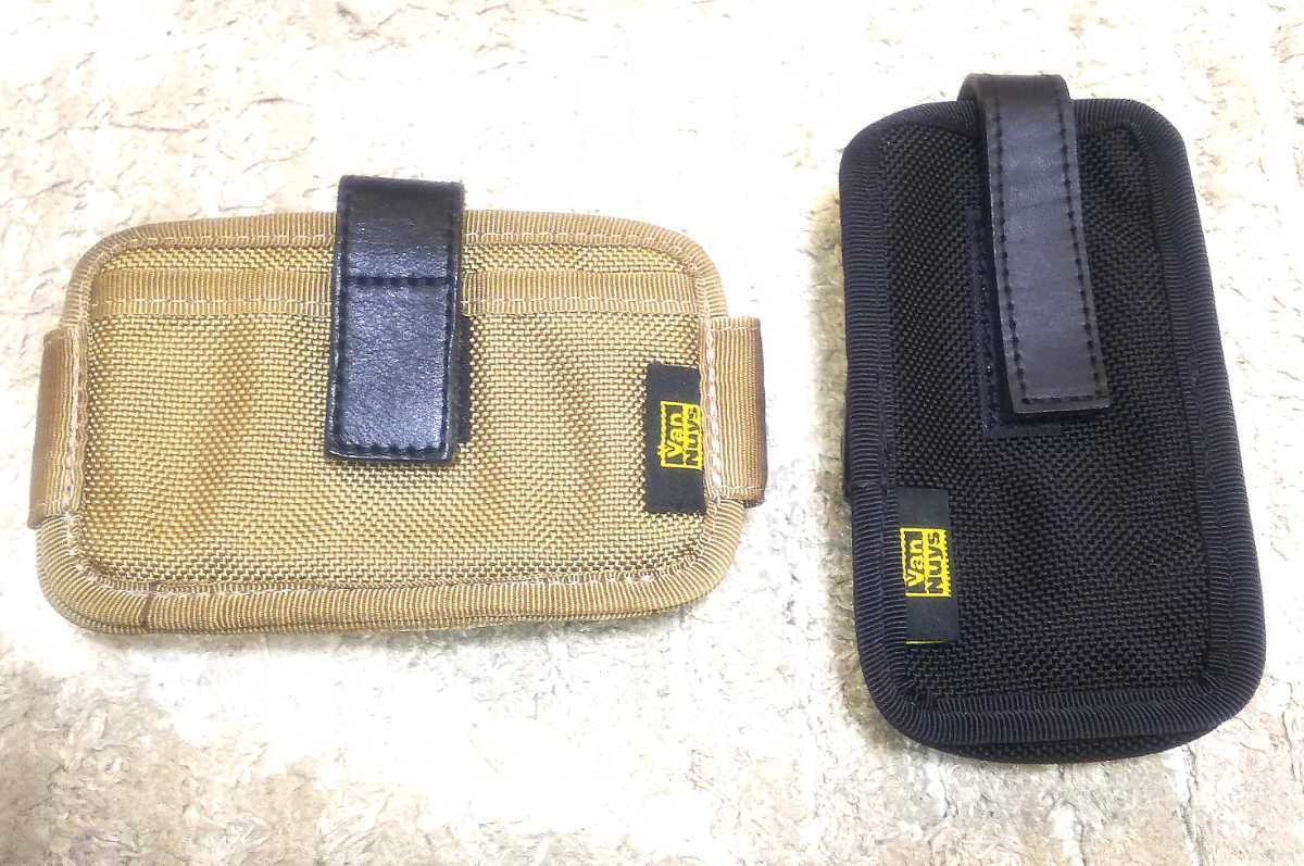 BANNUYS バンナイズ スマートフォン ポーチ iphone7/8用 コーデュラタイプ 2個セット拍卖