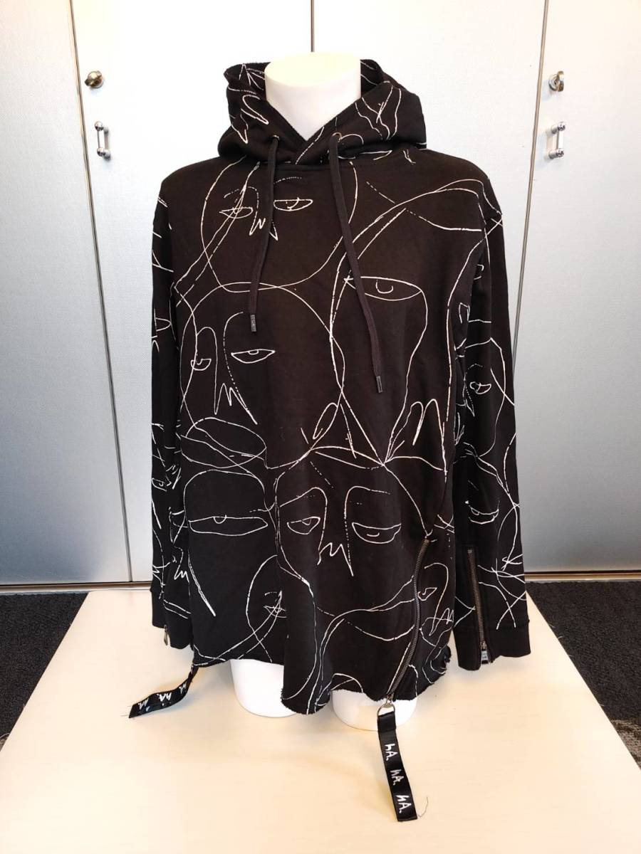 ★haculla パーカー フーディー 黒 2XL拍卖