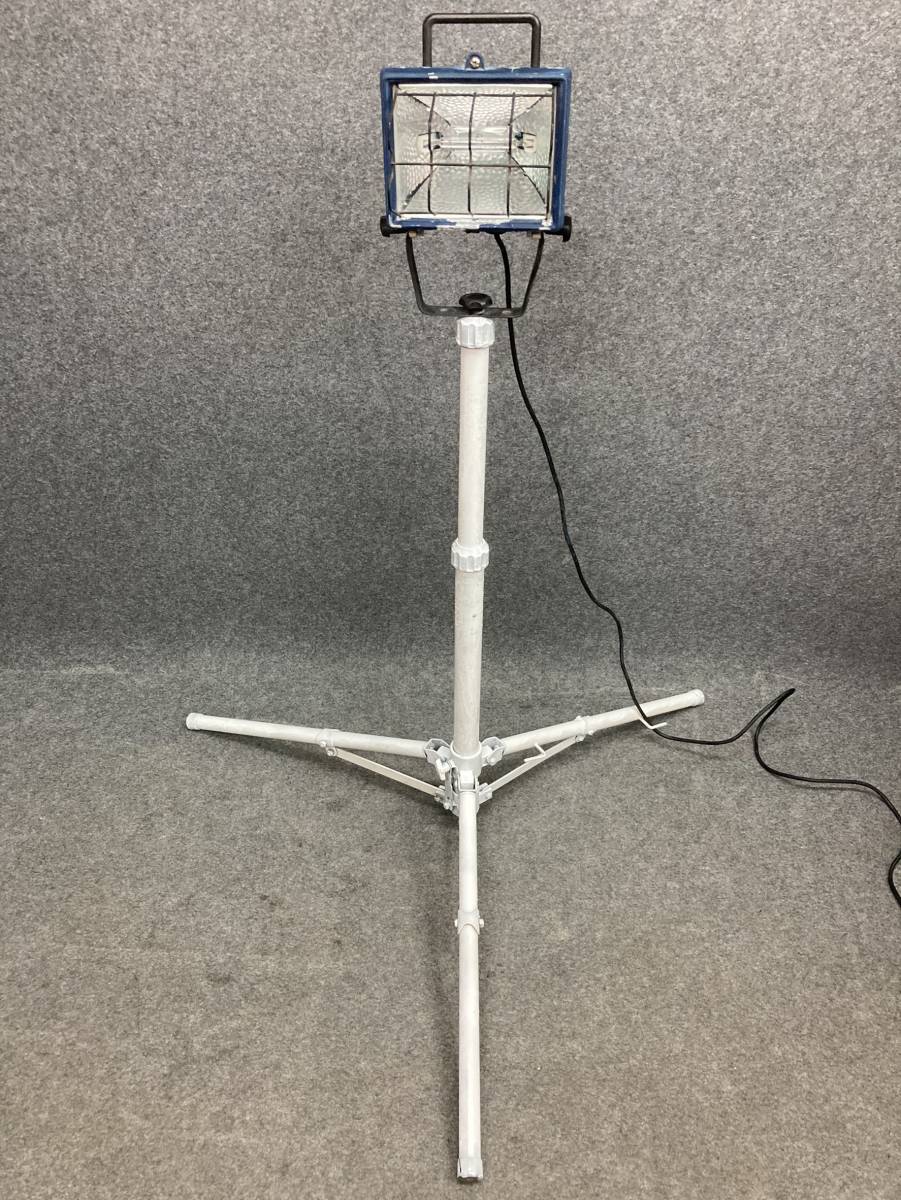 防雨タイプスタンド付 作業用ハロゲン投光器 シングル システム WLG-501拍卖