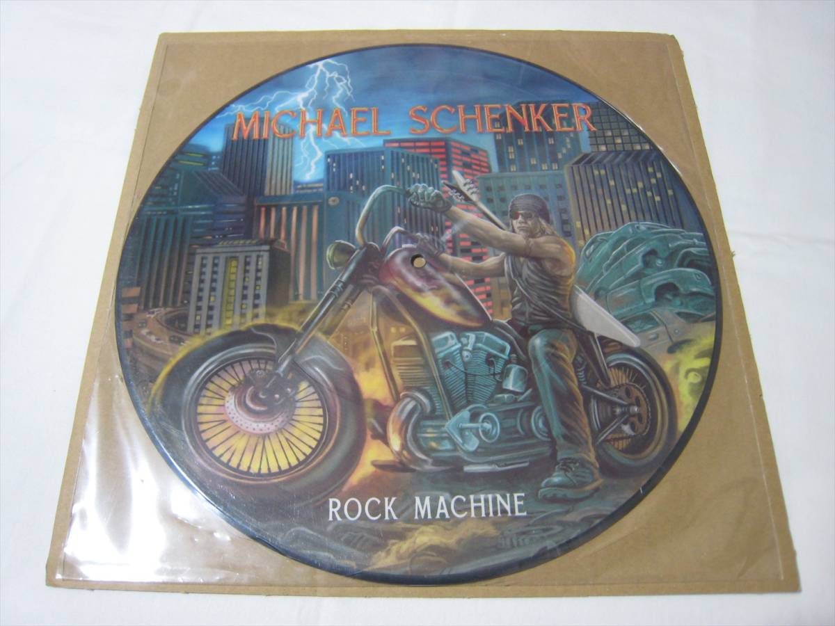 【LP】 MICHAEL SCHENKER / ★新品★ ROCK MACHINE スペイン盤 ピクチャー盤 マイケル・シェンカー拍卖