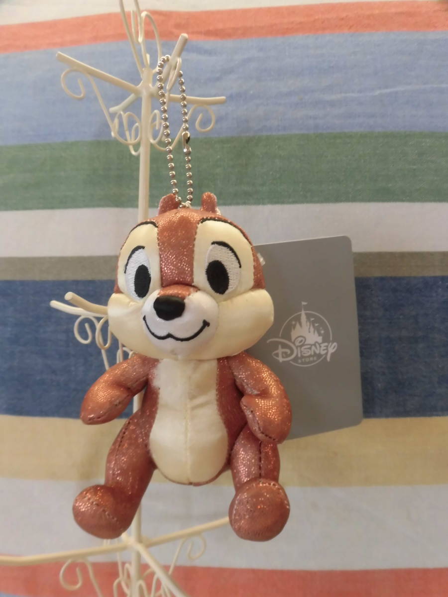 ●プラッシュキーチェーン●チップとデール●ディズニーストア/チップ&デール/キーホルダー/バッグチャーム/ぬいぐるみマスコット拍卖