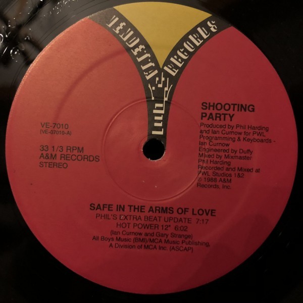 Shooting Party / Safe In The Arms Of Love拍卖