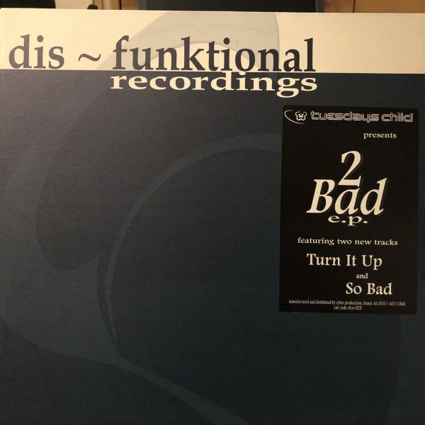 Tuesdays Child / 2 Bad E.P.拍卖