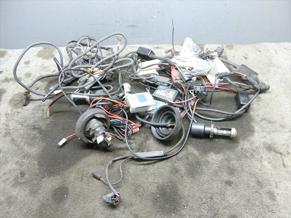 汎用 社外 H.I.D ヘッドライト セット ジャンク 部品取り拍卖