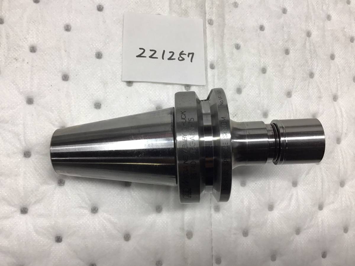 BIG 大昭和精機 MEGA ニューベビーチャック BBT40-MEGA8N-75 中古品 (221257)拍卖