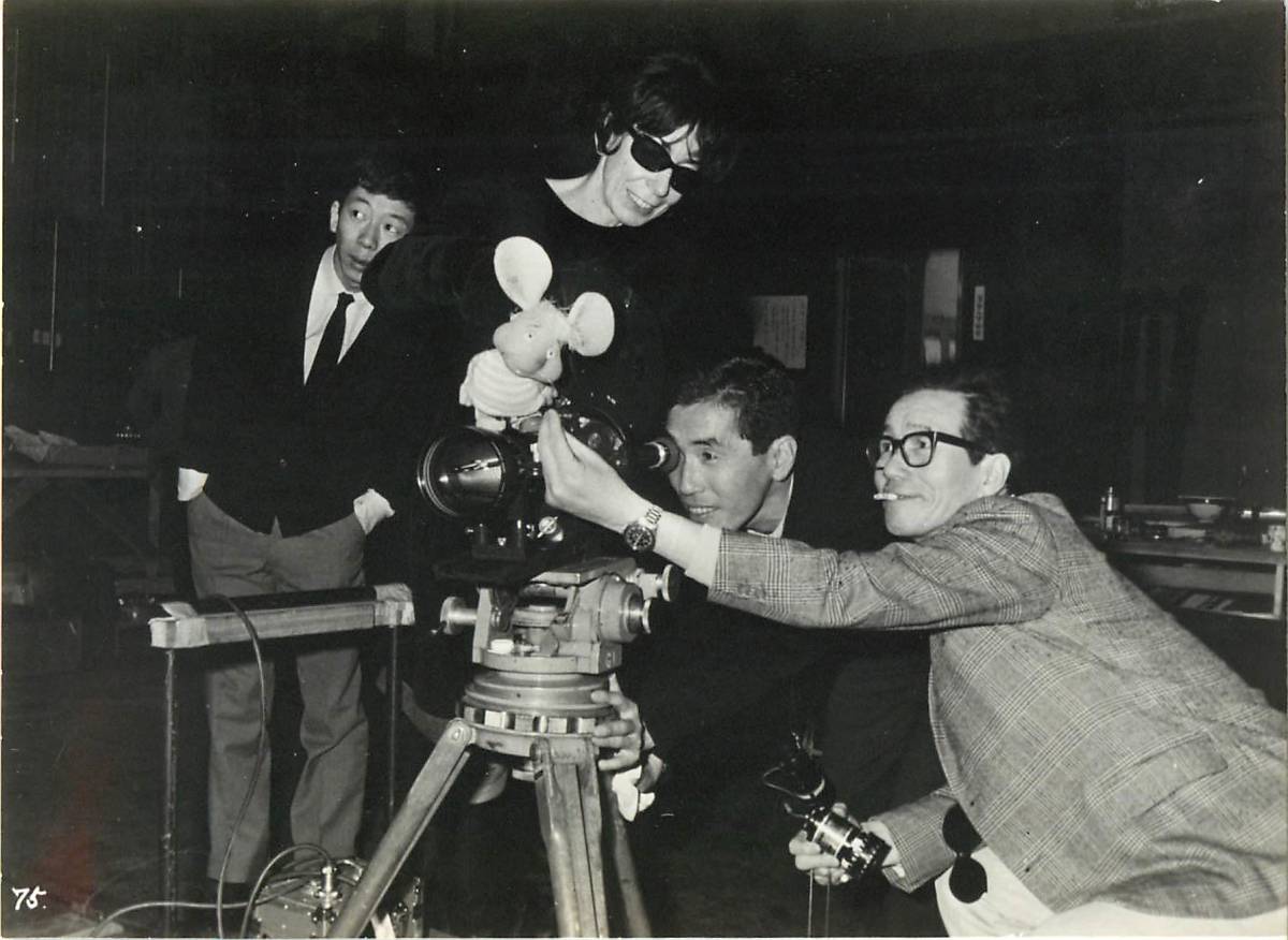 p40963『トッポ・ジージョのボタン戦争』スナップ 市川崑 永六輔 中村メイコ 冬城五郎 青山ヨシ マリア・ペレーゴ 青木浩拍卖