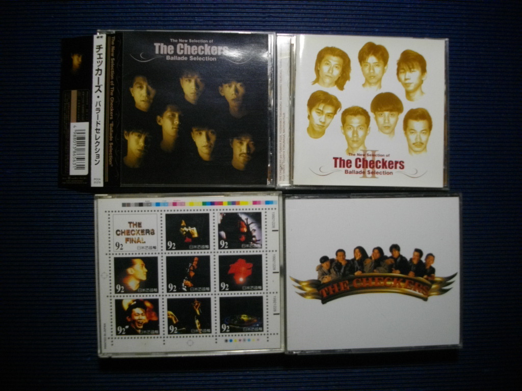 THE CHECKERS - ・FINAL(2枚組ライブ)・THE CHECKERS(3枚組ベスト) ・Ballade Selection ・Ballade SelectionⅡ・The Other SIde拍卖