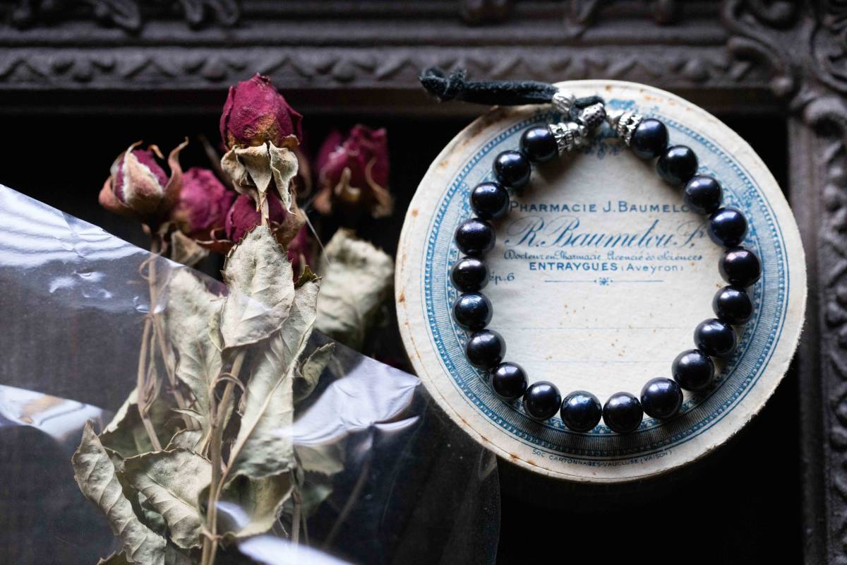 *unisex pearl & karen silverブレスレット B拍卖