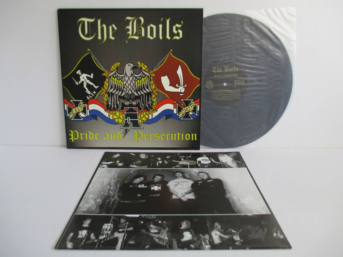 ■LP■ カラー盤 BOILS pride and persecution ボイルズ Grey Marbled Vinyl US TKO ROUND 112 パンク拍卖