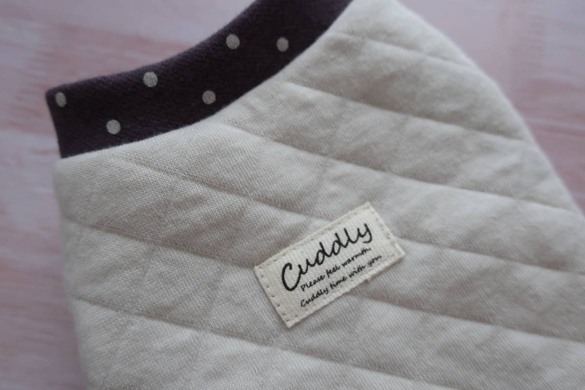 【3S】SALE 秋冬キルトニット 水玉縁取り 小型犬 犬服 ドッグウエア ハンドメイド拍卖