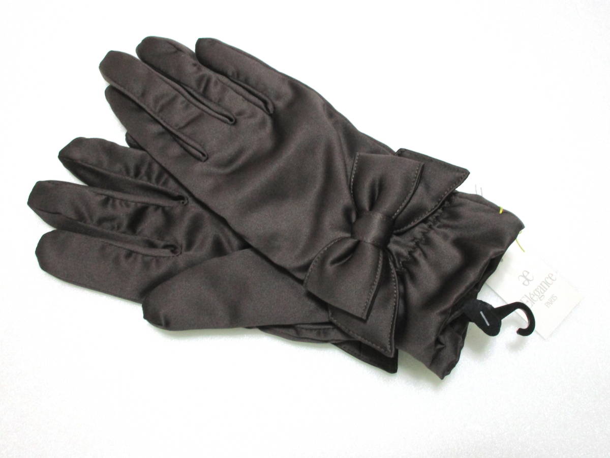 SALE エレガンス Elegance 手袋 ナイロン 裏起毛 新品タグ付 296●拍卖