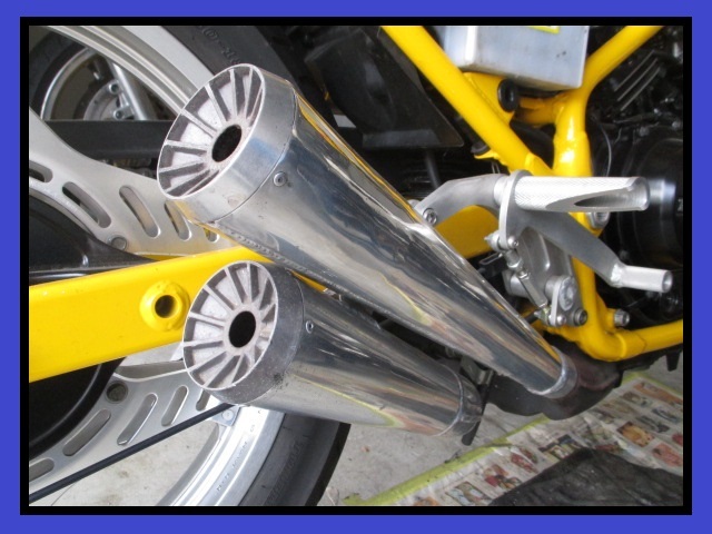 稀少 VT250F 当時物 SP忠男 希少 デュアルマフラー 2本出しマフラー アルミ VT250FC VT250Z VTZ250 mc08 jcw3186拍卖