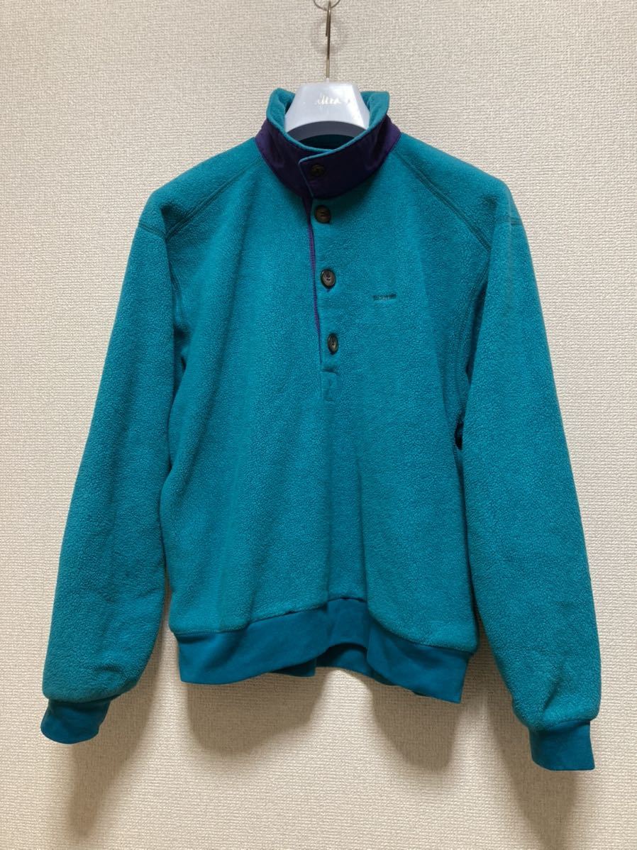 80's 90's ヴィンテージ patagonia パタゴニア プルオーバー フリース フリースジャケット USA製 S /Rマーク拍卖