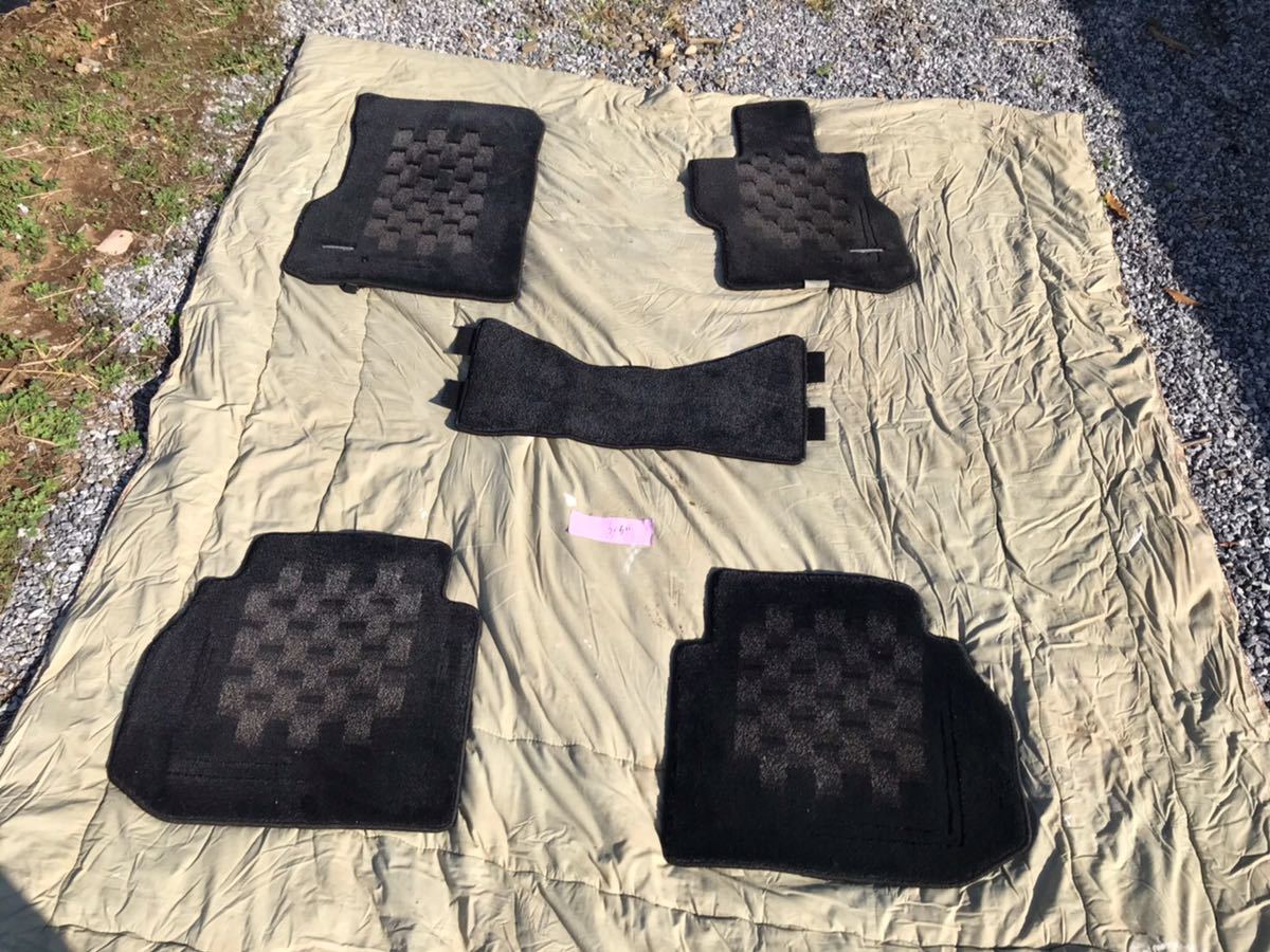 日産 FUGA フーガ Y50 純正 OP オプション フロアマット フロアー ルーム マット 1台分 カシ拍卖
