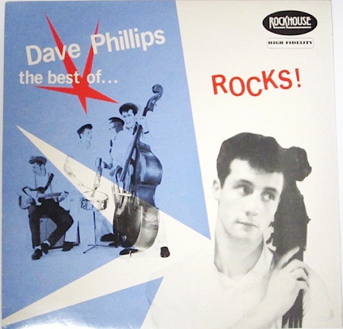 廃盤 LP オリジナル盤 ★ 名盤!!! 80's 代表的な ネオロカ !!!!! 名曲 ヒット曲 収録!!! ★ Dave Phillips / Rocks! ★ ネオロカビリー拍卖