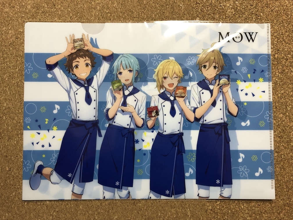 【あんさんぶるスターズ! クリアファイル 1】A4 森永 MOW Rabits ラビッツ 仁兎 なずな 天満 光 真白 友也 紫之 創拍卖