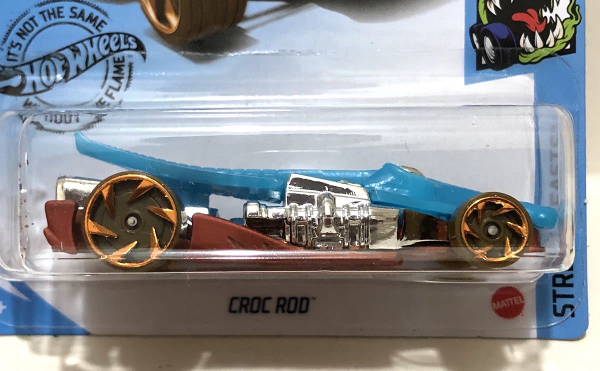 ラスト Croc Rod クロック ロッド アリゲーター カイマン ワニ 鰐 Rob Matthes ロブ マティス 2020 Street Beast Blue ブルー 絶版拍卖