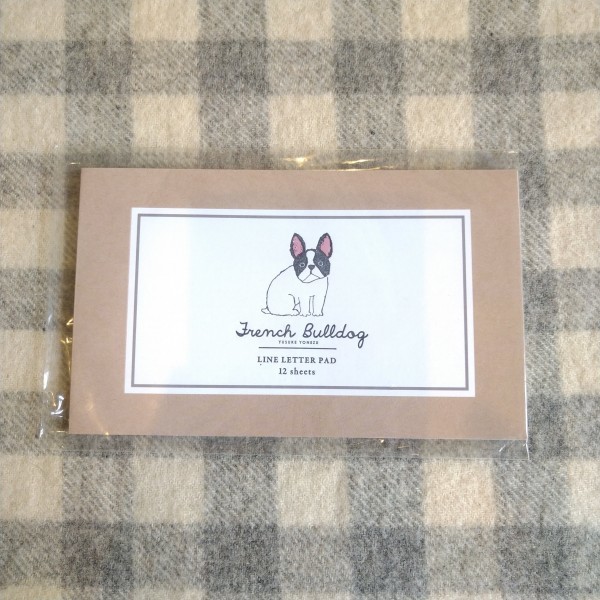 新品&即決◎米津祐介◎一筆箋 LINE LETTER PAD【フレンチブル】◎フレブルc大人文具拍卖