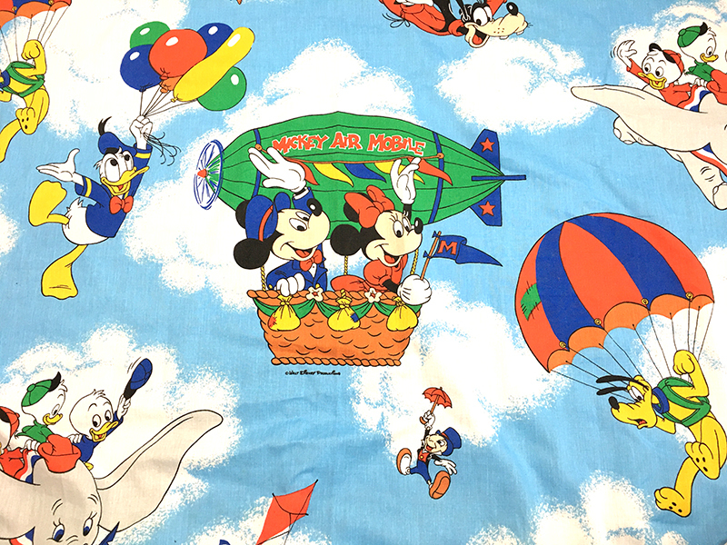 ディズニー ベッドシーツ フラットタイプ TWIN拍卖