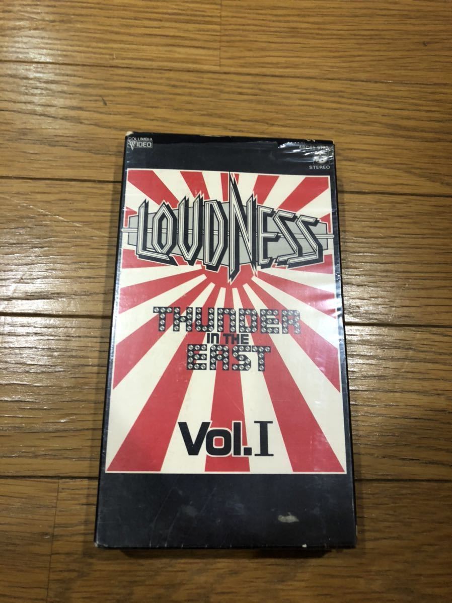 【貴重VHS】ラウドネス サンダー・イン・ジ・イースト Vol.1 LOUDNESS 高崎明拍卖