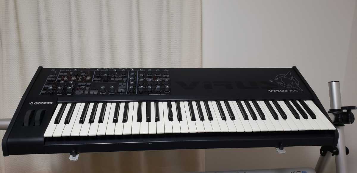 ACCESS Virus KC 61鍵盤バージョン 希少モデル マニュアルコピー、SKBケース付。 拍卖