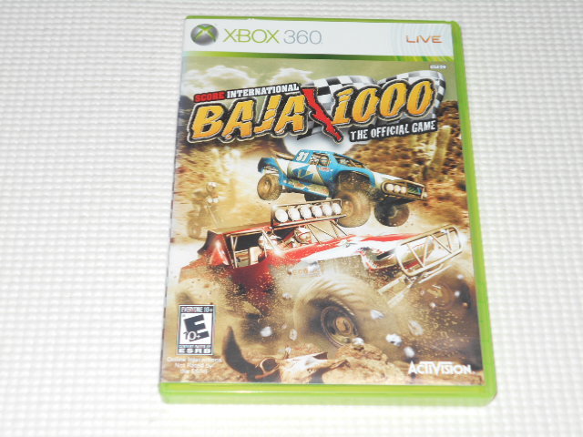 xbox360★SCORE INTERNATIONAL BAJA 1000 THE OFFICIAL GAME 海外版(国内本体動作可能)★箱付・説明書付・ソフト付拍卖
