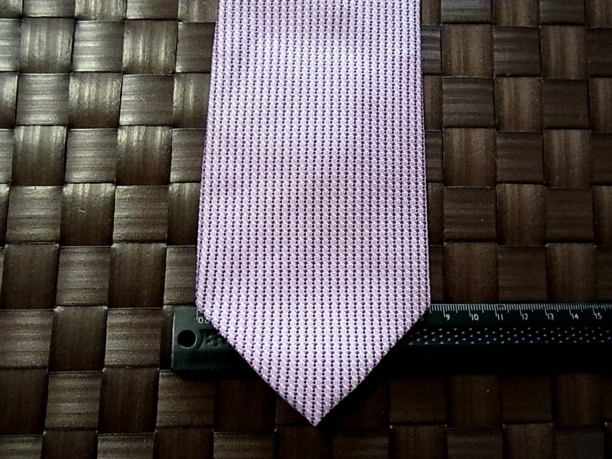 【特選】1985美品【人気の細ナロータイ】レミュー「LES MUES」ネクタイ・シルク100%拍卖