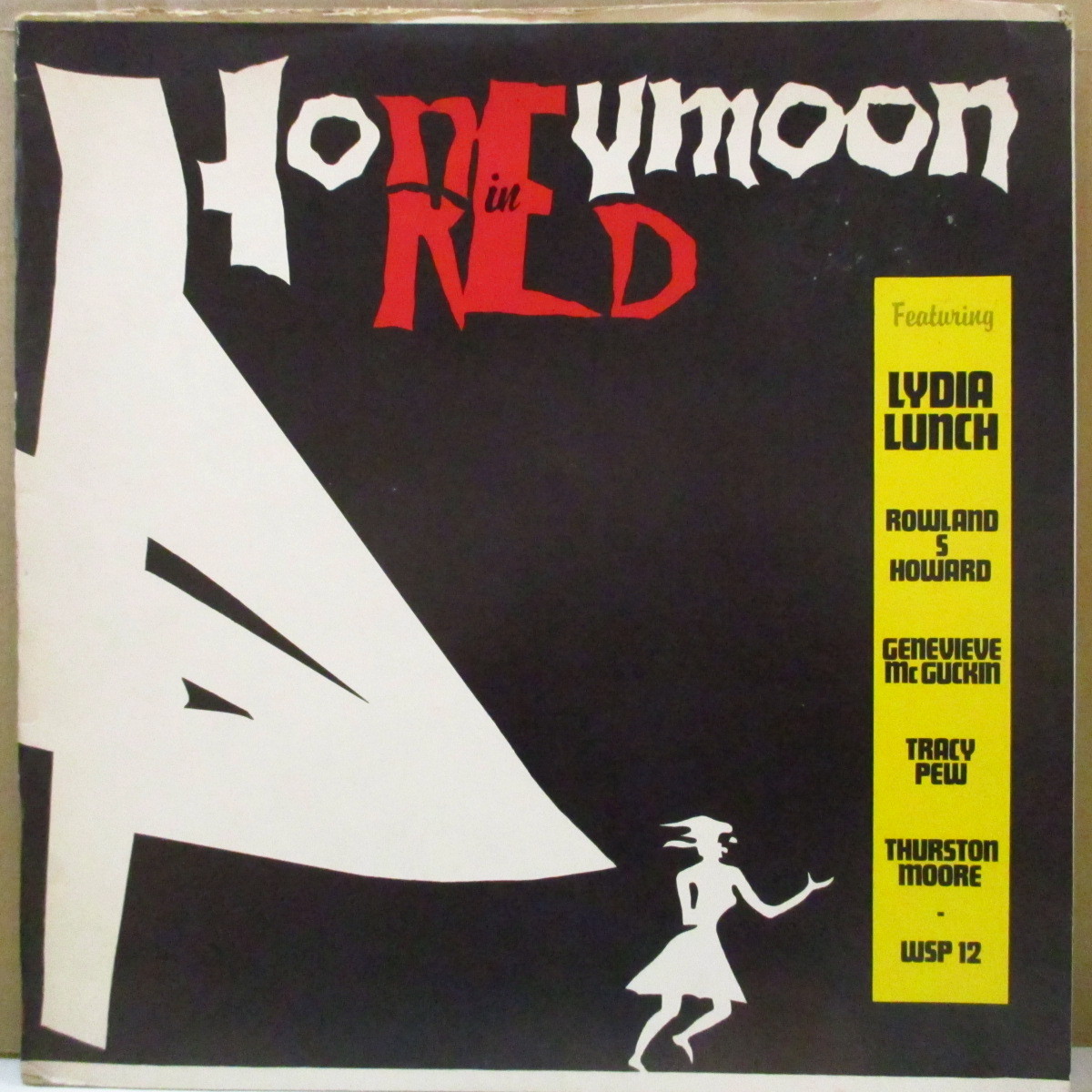 LYDIA LUNCH-Honeymoon In Red (US Test Press.LP+Test Iner/Tes拍卖