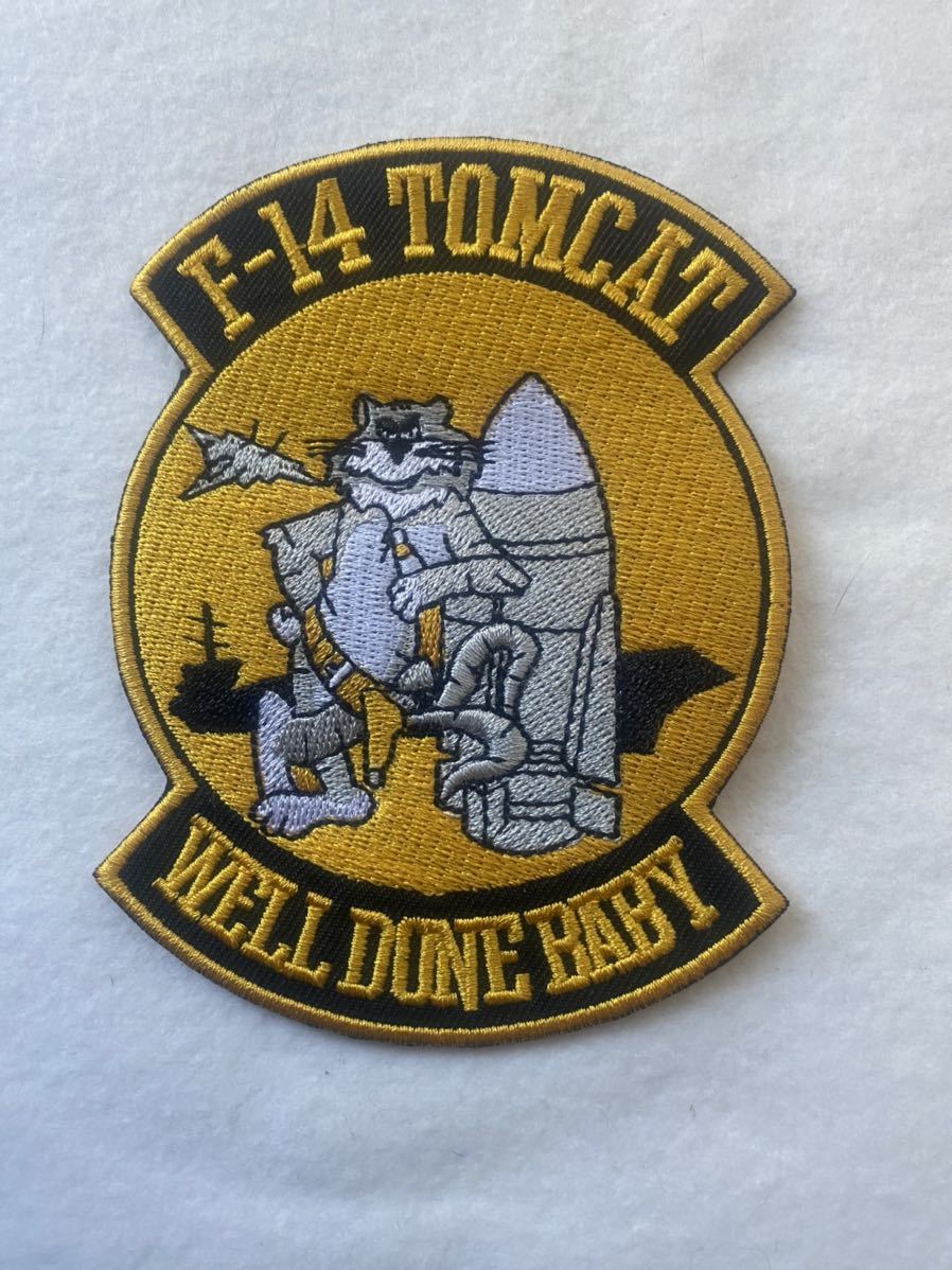 USN F-14 Tomcat “WELL DONE BABY” Patch !!拍卖