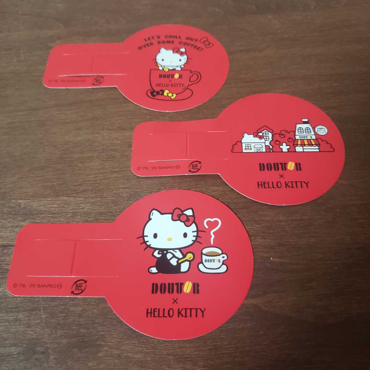 即決! キティ ドトール ストロー ホルダー セット拍卖