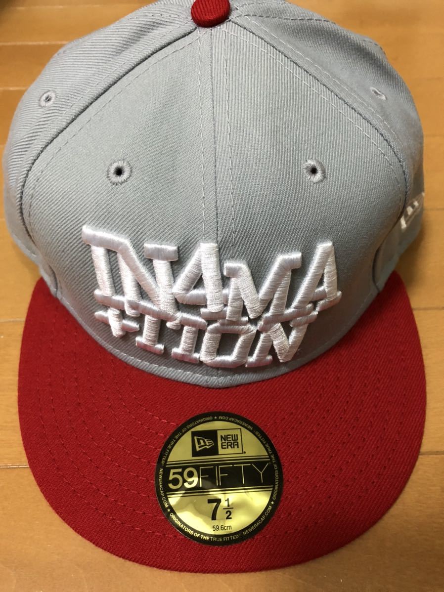 in4mation x NEWERA グレー サイズ7-1/2 新品未使用品拍卖