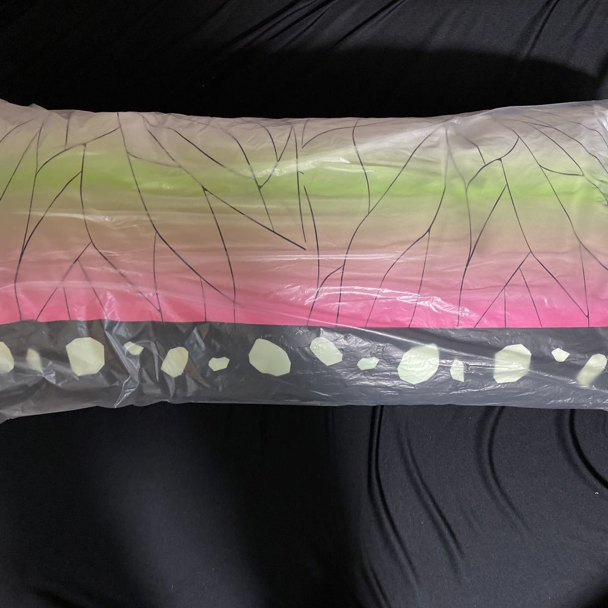 和柄★ビッグロングクッション★蝶々模様★約80×35cm拍卖