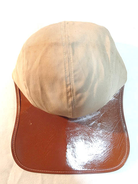 ビンテージ 希少 珍品 CONGO 40S 50S 60S USA製 変形 アウトドア ハット ジェット キャップ 帽子 フィッシング ハンティング レア ブラウン拍卖