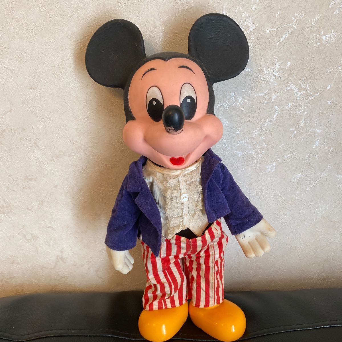 ビンテージ ミッキー 日本製 TOMY ディズニー レア Vintage Mickey Mouse Made in Japan Walt Disney Productions Rare拍卖