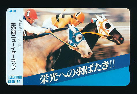 ●823●浦和競馬★第22回ニューイヤーカップ・『栄光への羽ばたき!!』 【テレカ50度】●拍卖