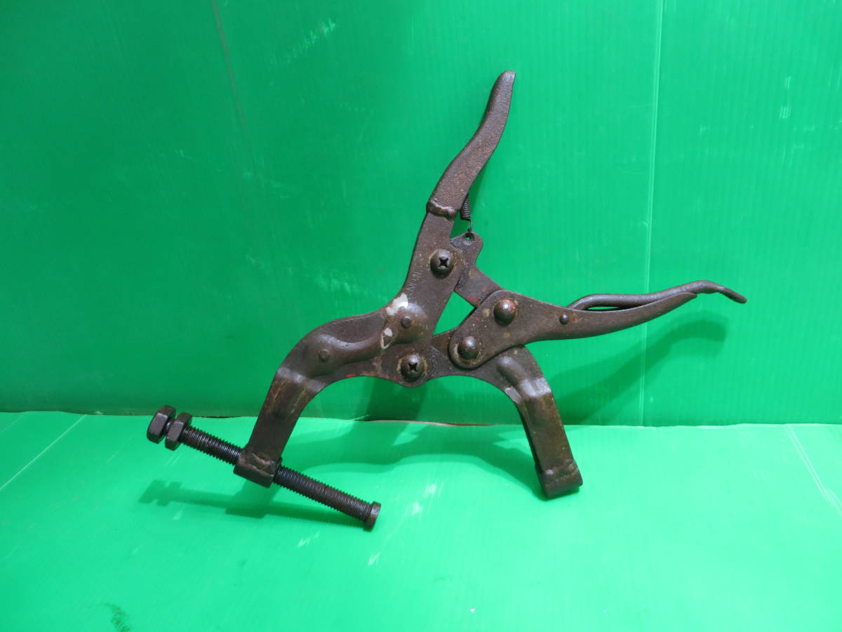 Z1096■KAKUTA ハンドバイス No.3特大(No.特3) はさみしろ 0~90mm拍卖