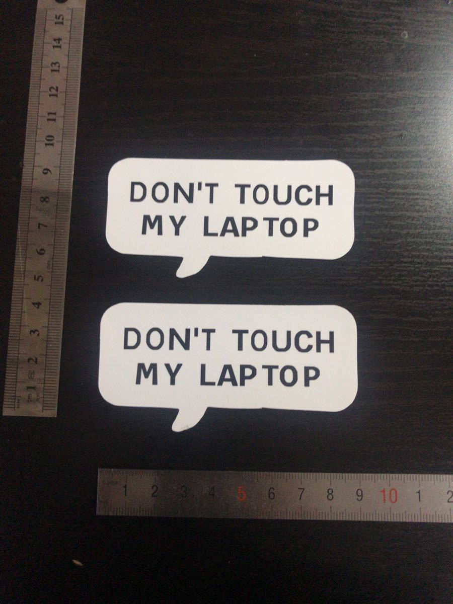 パソコン使用禁止ステッカーコレクションシール2枚まとめて@2767拍卖