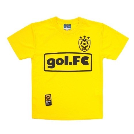 SALE! メール便可能! gol (ゴル) 半袖 プラクティスシャツ (150) G755-489 YELLOW | futsal soccer フットサル サッカー プラシャツ セール拍卖